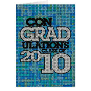 clase de los conGRADulations de tarjeta de 2010