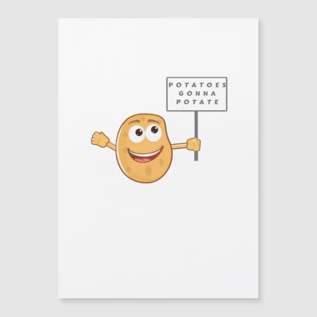 Clase de patatas con patatas (Pun de patata vegeta (Anverso)