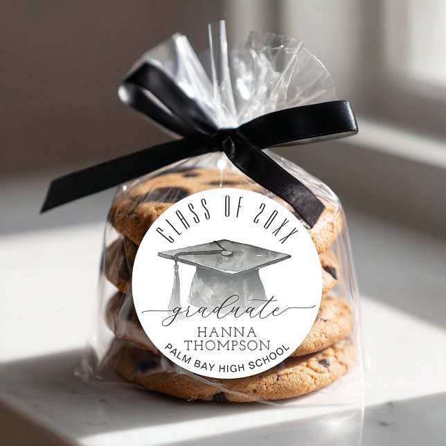 Clase de Pegatina de la Graduación a Favor de 2025 (Graduation Favor Sticker)