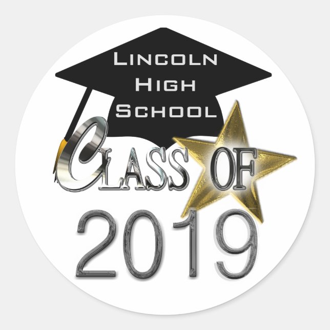 Clase De Sellos De Graduación De 2019 (Anverso)