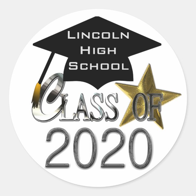 Clase De Sellos De Graduación De 2020 (Anverso)