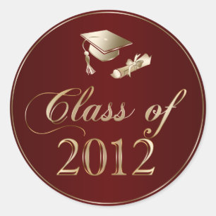 Clase de Sellos de Graduación y Diploma de 2012
