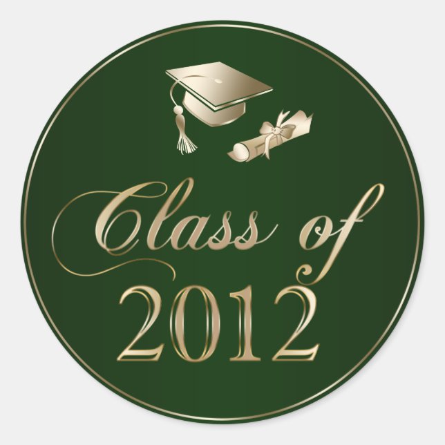 Clase de Sellos de Graduación y Diploma de 2012 (Anverso)