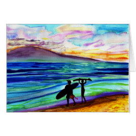 Clase de surf por la tarde Lahaina