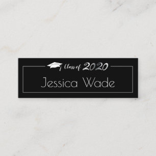 Clase de tarjeta de Invitación de graduación de 20