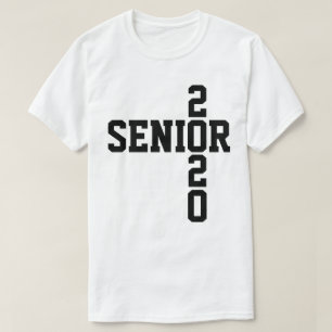 Clase de texto negro 2020 de camiseta 2020