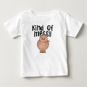 Clase del cerdo de camisetas y de regalos sucios