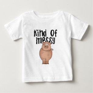 Clase del cerdo de camisetas y de regalos sucios