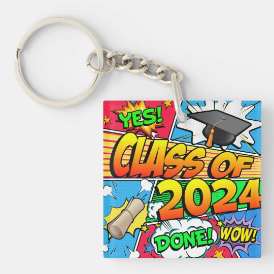 Clase del cómic 2024 llavero