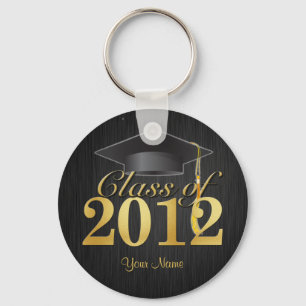 Clase del llavero 2012 de la graduación (negro y