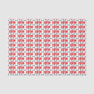 Clase del papel seda 2018 de la graduación