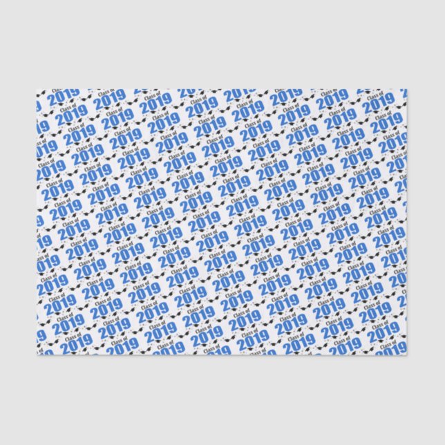 Clase del papel seda 2019 de la graduación (Anverso)