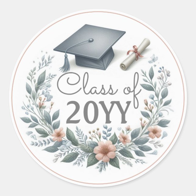 Clase elegante de Sello para sobres (Anverso)