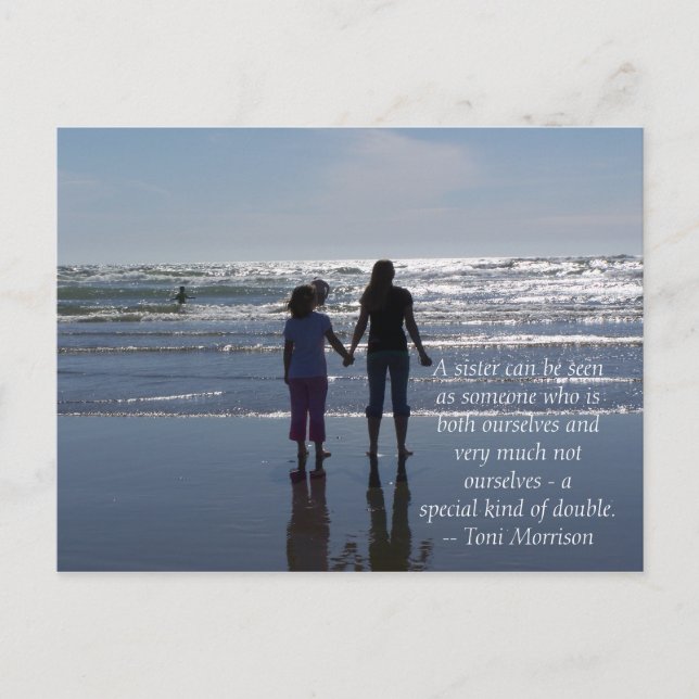 Clase especial de la Hermana-uno de tarjeta doble (Anverso)