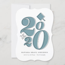 Clase gráfica en negrita de la invitación de gradu