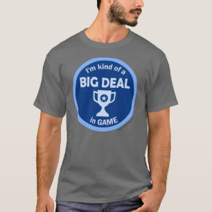 Clase gris de la camiseta de una gran cosa