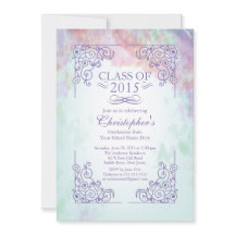 Clase moderna de 2015 Invitación a la fiesta de gr