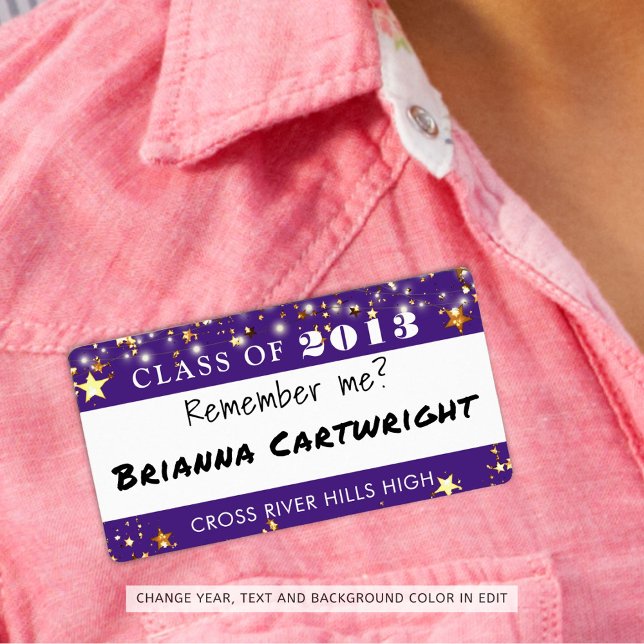 Clase Nombre de Reunión Etiqueta Estrellas de Oro  (Subido por el creador)