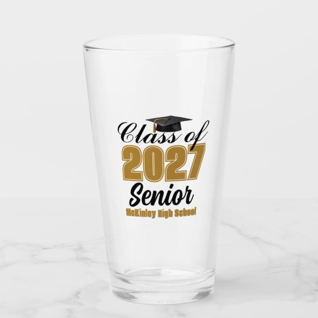 Clase personalizada de 2027 estudiante de secundar (Anverso)