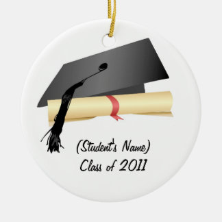 Clase personalizada de ornamento de 2011 navidad