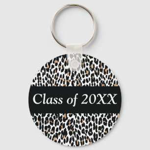Clase personalizada leopardo de llavero