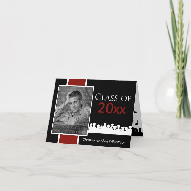 Clase personalizado de la Invitación de graduación (Anverso)