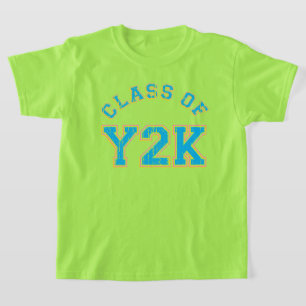 Clase Retro De Camiseta Y2K
