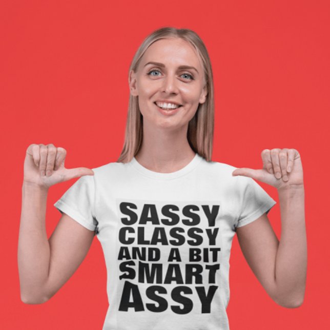 CLASE SASSY Y CAMISETAS DE ASSY UN POCO INTELIGENT (Subido por el creador)