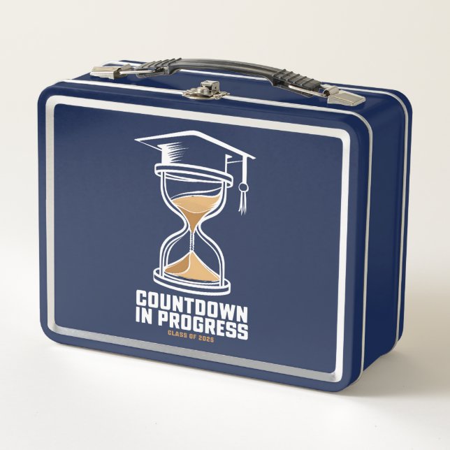 Clase Senior de 2025 Cuenta regresiva a regalo de  (Anverso)