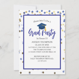 Clase simple moderna de 2025 Invitación de Grad Pa
