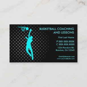 Clases de entrenamiento de baloncesto con tarjetas