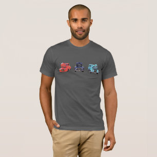 Clásica camiseta abstracta de Hot Rods