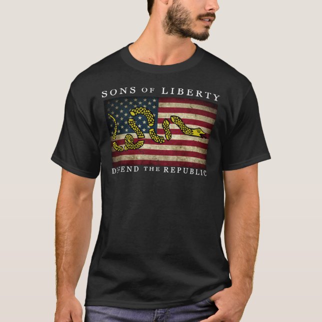Clásica camiseta de la propaganda de los hijos de  (Anverso)