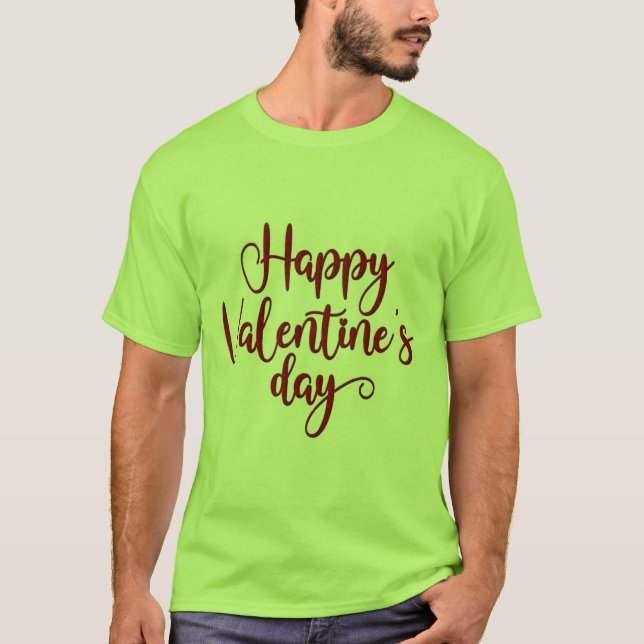 Clásica camiseta de San Valentín (Anverso)