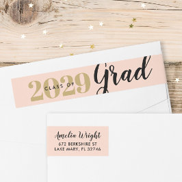 Clásica dirección de retorno de graduación de Rubo