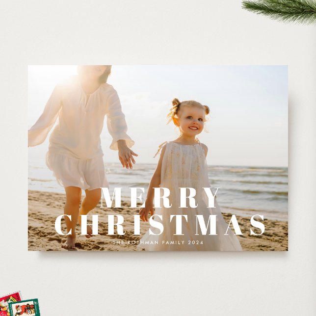 Clásica foto de tipografía de navidad blanca de mo (Subido por el creador)