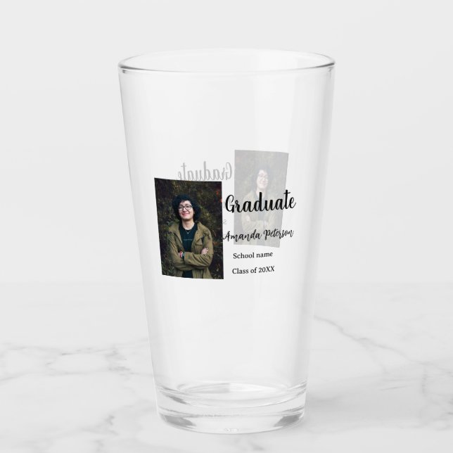 Clásica graduación agregar nombre de foto clase de (Anverso)