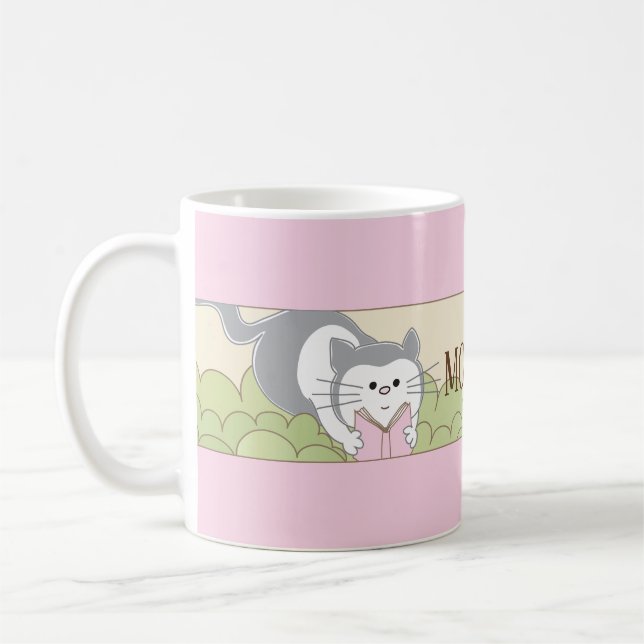 Clásica taza de café "Copa Sippy de mamá de búho r (Izquierda)