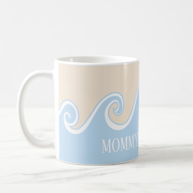 Clásica taza de café "Under Sea Mommy's Sippy Cup" (Izquierda)