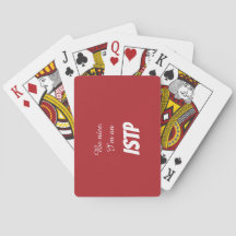 Clásicas Cartas de Juego ISTP