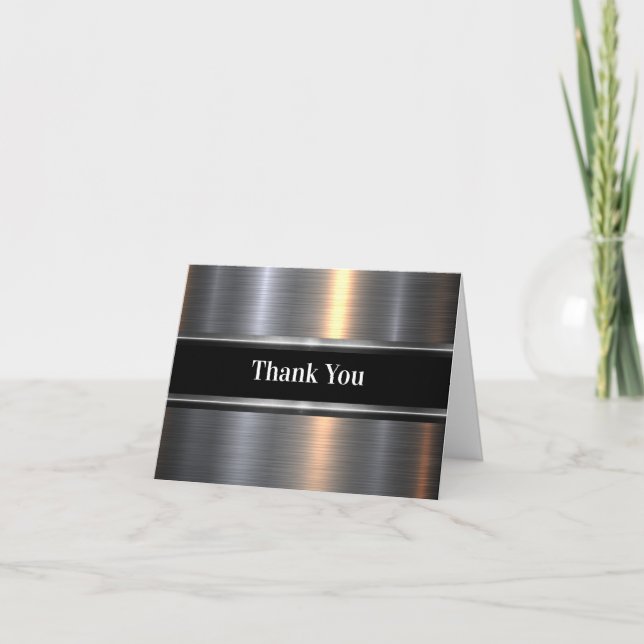 Clásicas tarjetas de agradecimiento a los Personal (Anverso)