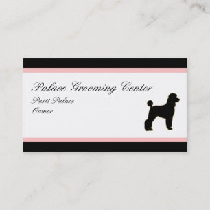 Clásicas tarjetas de Mascota Grooming