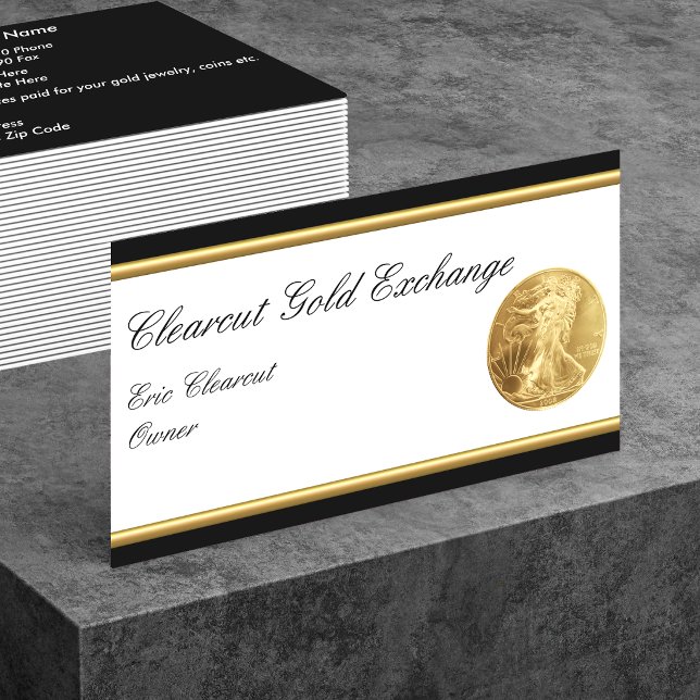 Clásicas tarjetas de presentación para inversiones (Subido por el creador)