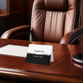 Clásicas y simples tarjetas de agradecimiento a lo