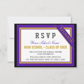 Clásico Clase Formal Reunión RSVP