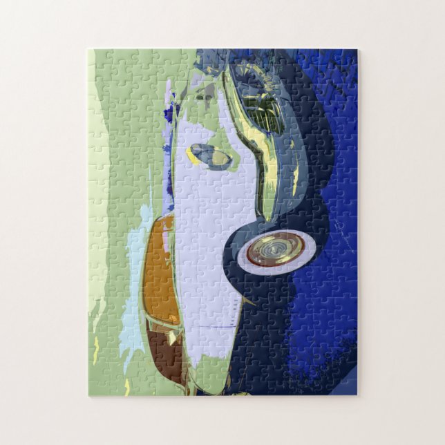 Clásico coche americano Jigsaw Puzzle (Vertical)