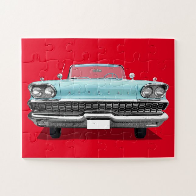 CLÁSICO COCHE JIGSAW PUZZLE (Horizontal)