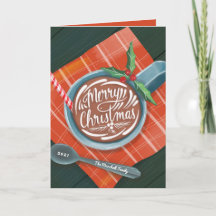 Clásico Cocoa Feliz Navidad Mug no foto