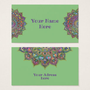 Clásico Colorido Mandala Estilo India 1