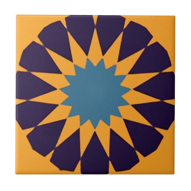 Clásico de las baldosas de Alhambra (Frente)